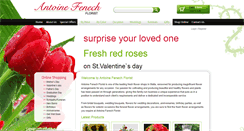 Desktop Screenshot of antoinefloristmalta.com